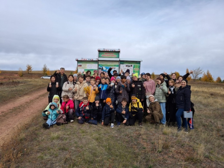 Экологическая тропа на памятнике природы Красная горка.